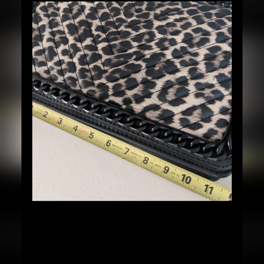 Fashion Leopard Animal Print Purse Bag Travel  Trendy Punk Rock Goth Academia - Picture 12 of 12